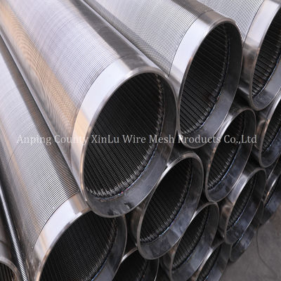 Gedrukt NPT eindverbindingsfilter Johnson Strainer Pipe Oil Well Screen voor 200 PSI Druk Diep boren