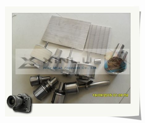 Wigdraad 100 Mesh Filter Screen Stainless Steel voor Waterbehandeling die wordt aangepast