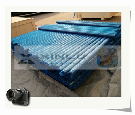 De V-vormdraad verpakte de Schermen Gelaste Ingelaste Pijp 50 Micron 33mm van 316L SS Diameter