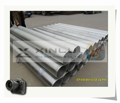 103/4“ Zandcontrole Johnson Screen Tube 6m Geen Magnetische Buis van de Roestvrij staalfilter