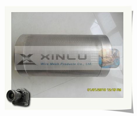 103/4“ Zandcontrole Johnson Screen Tube 6m Geen Magnetische Buis van de Roestvrij staalfilter