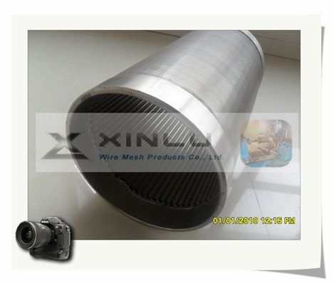 103/4“ Zandcontrole Johnson Screen Tube 6m Geen Magnetische Buis van de Roestvrij staalfilter