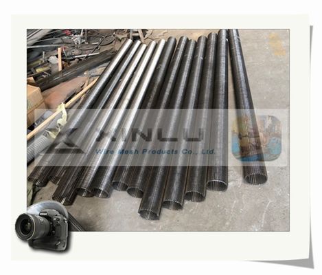 De Pijp van de het Waterputfilter van de zandcontrole 5 - 11mm Dikte Anticorrosieve Pijp