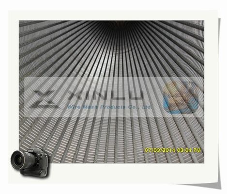 Draad Verpakte Pijp 450 die psi van de Waterputfilter het Elektrolytische Oppoetsen inlegt