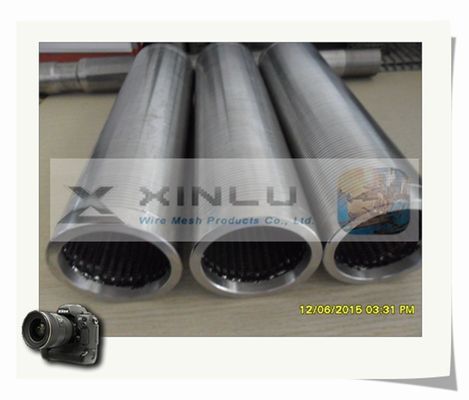 De Pijp van de het Waterputfilter van de zandcontrole 5 - 11mm Dikte Anticorrosieve Pijp