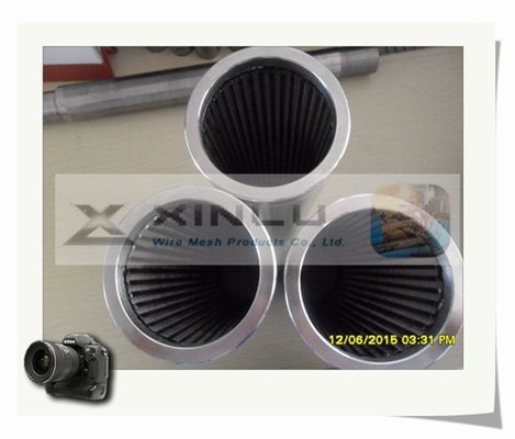 Het Gemakkelijke Schoonmaken van Johnson Vee Wedge Wire Screen Tube FITO SS304 SS316