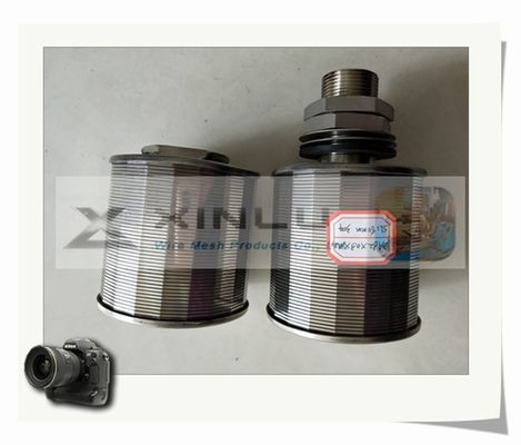DN 82mm de Filterpijpen Johnson Stainless Steel Double Head van het Zeefwater