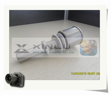 Lange de Draadpijp DN 53mm Pijpen 0.2mm van de Halswig van de Zandfilter Groef
