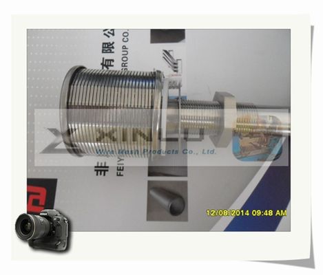 Lange de Draadpijp DN 53mm Pijpen 0.2mm van de Halswig van de Zandfilter Groef