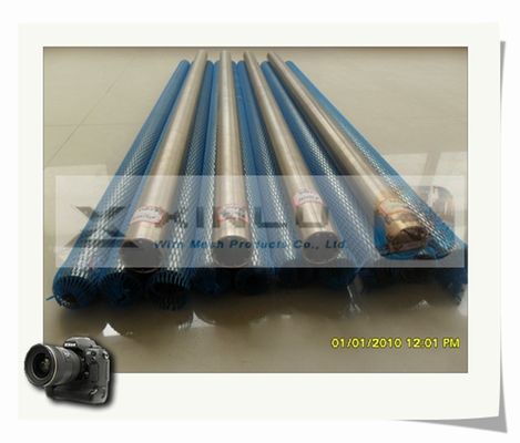 De Buis van de de Draadomslag van Mesh Pipe No Sharps LCG AISI 304 van de driehoeksdraad