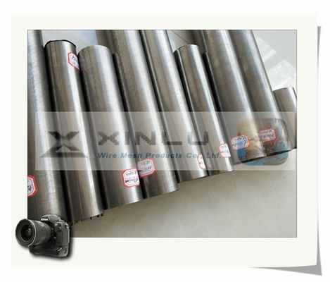 Het de Draadscherm AISI 316 van het Q25q35 Profiel Geen Hoek het Geen Bramendraad Verpakt Scherm