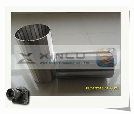 114mm het Scherm van de Wigdraad leidt allen door buizen laste 304 Anticorrosieve Roestvrij staalpijp