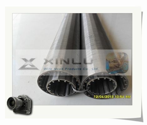 Van de de Wigdraad van de waterput het Schermpijp SS201 80mm - 500mm Diameter
