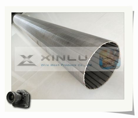 Van de het Waterputfilter van de wigdraad Pijp 114mm Diameter niet voor het Ontwateren wordt belemmerd die