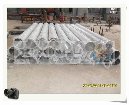 Van de het Waterputfilter van de wigdraad Pijp 114mm Diameter niet voor het Ontwateren wordt belemmerd die