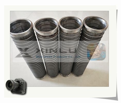 De achter Gelijke Roterende van de het Waterfilter van de het Schermtrommel Omgekeerde Gerolde SS304L Cilinder FITO