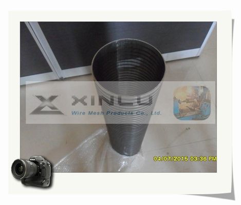 De achter Gelijke Roterende van de het Waterfilter van de het Schermtrommel Omgekeerde Gerolde SS304L Cilinder FITO