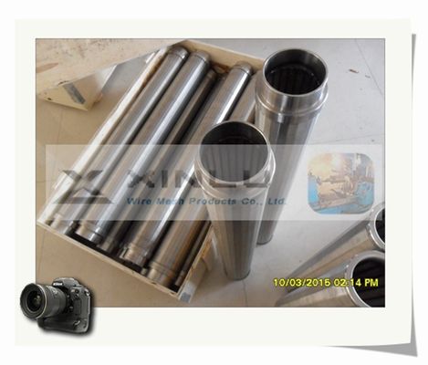 95mm van de de Pijp de Anticorrosieve Motor van de Wigdraad Filter Johnson Screen Pipe