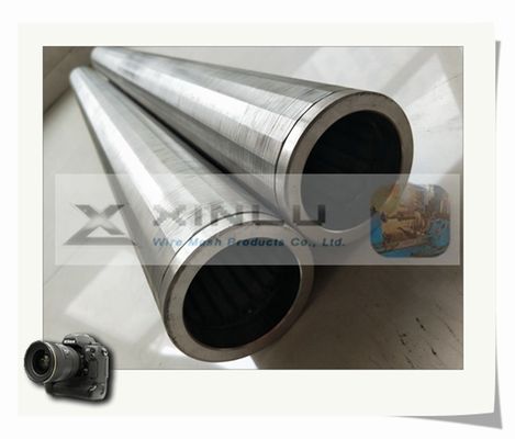 95mm van de de Pijp de Anticorrosieve Motor van de Wigdraad Filter Johnson Screen Pipe