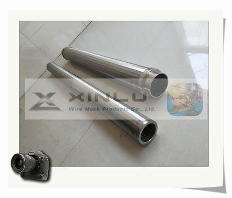 De Ingepaste Pijp van Johnson Rust Resistant Pipe SS321 316 Roestvrij staal voor Pompfilter
