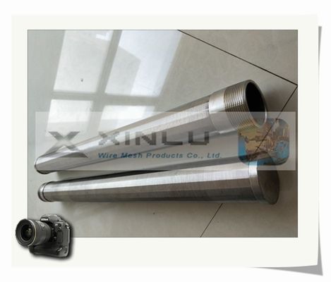De Ingepaste Pijp van Johnson Rust Resistant Pipe SS321 316 Roestvrij staal voor Pompfilter