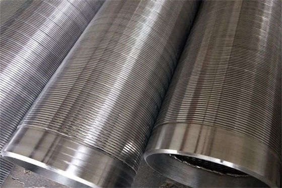 De niet Belemmerde van het Schermmesh anti rust johnson screen van de Wigdraad Buis SUS 304 316