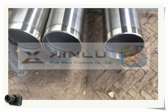 Van de het Waterput van de zandcontrole Filter 168mm de Buis van het het Roestvrije staalscherm van 304L 321