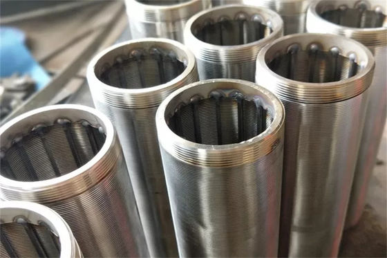 Van het de Filterscherm van het Electropolishedwater de Elementen SS304 Geen Magnetische V-Verpakte Draad