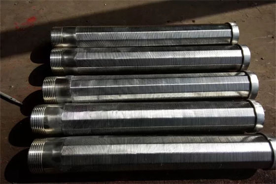 304 Pijp 114mm van het roestvrij staalscherm V-de Pijp van de Draad Ingepaste Koppeling
