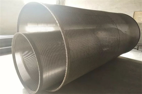 Van het de Filterscherm van het Electropolishedwater de Elementen SS304 Geen Magnetische V-Verpakte Draad