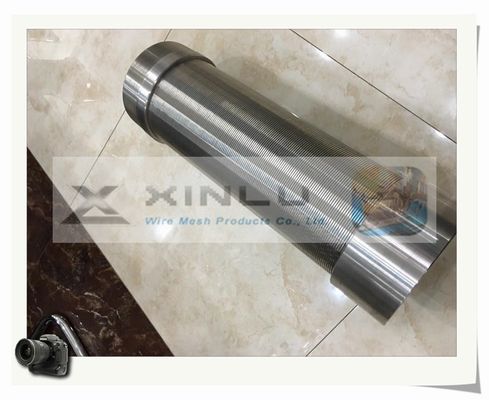 1x2mm Wedge Wire Wire Wrapped Johnson Type Screens Motor Filter 2205 Duplex roestvrij staal