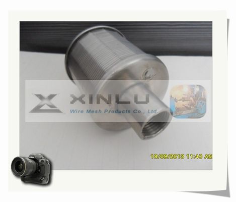 G3/4“ Duurzame Pijp 0.25mm van de Zandfilter de Pijp van de de Behandelingsfilter van het Groef316l Water