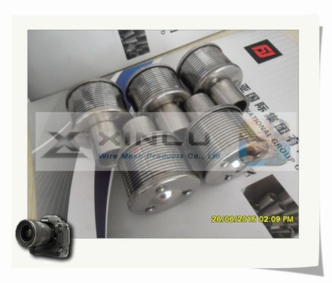G3/4“ Duurzame Pijp 0.25mm van de Zandfilter de Pijp van de de Behandelingsfilter van het Groef316l Water