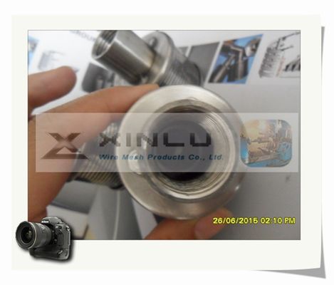 G3/4“ Duurzame Pijp 0.25mm van de Zandfilter de Pijp van de de Behandelingsfilter van het Groef316l Water