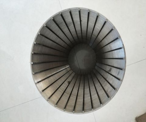 Zand 304 het Scherm van de Roestvrij staalfilter V van de waterput Draadwig