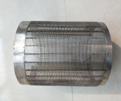 Van het de Filterscherm van het Electropolishedwater de Elementen SS304 Geen Magnetische V-Verpakte Draad