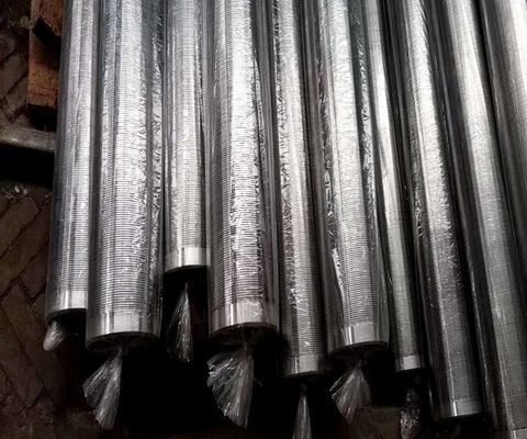 201 Geen magnetisch roestvrij staal Johnson type filter scherm voor waterput boren 4-400 mesh Mesh grootte