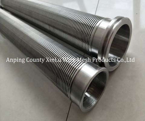 201 Geen magnetisch roestvrij staal Johnson type filter scherm voor waterput boren 4-400 mesh Mesh grootte