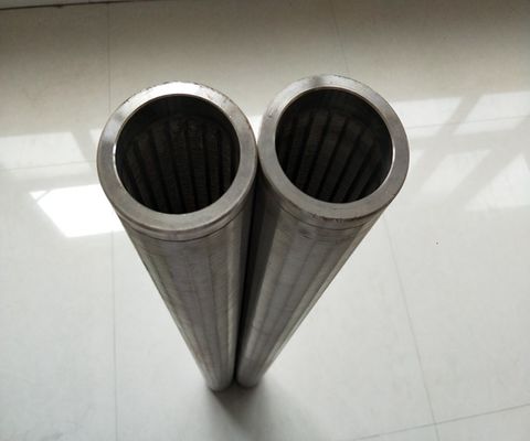 89mm SS de Zeeffilter paste Ononderbroken Groefputfilter aan
