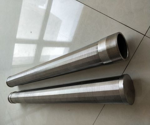89mm SS de Zeeffilter paste Ononderbroken Groefputfilter aan