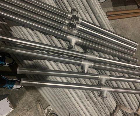 89mm SS de Zeeffilter paste Ononderbroken Groefputfilter aan