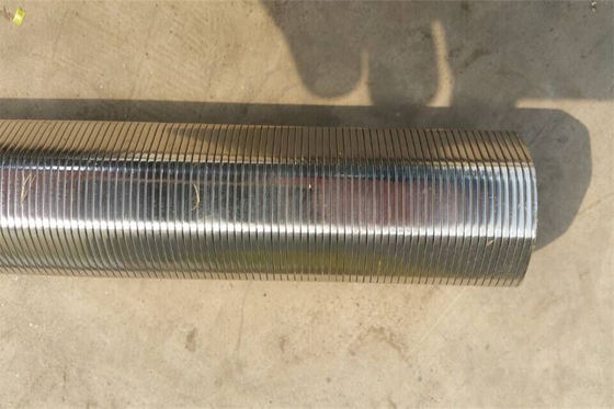 Van het de Filterscherm van het Electropolishedwater de Elementen SS304 Geen Magnetische V-Verpakte Draad