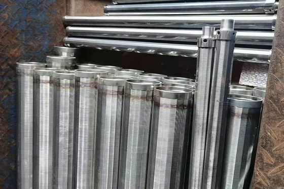 Van het de Filterscherm van het Electropolishedwater de Elementen SS304 Geen Magnetische V-Verpakte Draad