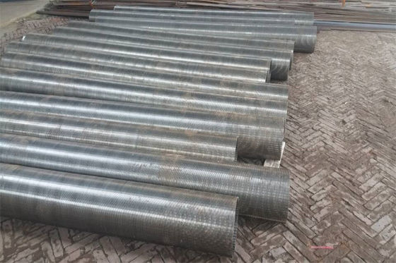 316 het Scherm van de Roestvrij staalfilter V-vormig Johnson Wedge Wire Screens Customized