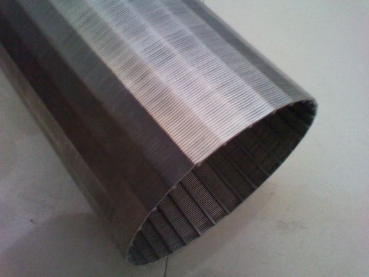 OD 126mm Ononderbroken het Roestvrije staalaisi 316 Buis van het Groefscherm