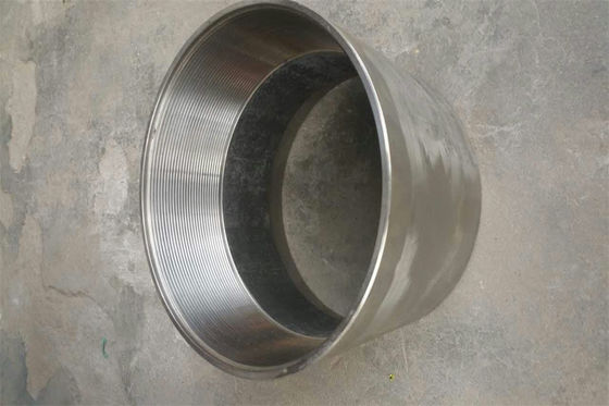 0.1mm het Ononderbroken Groefscherm 4m Lengte AISI 316 Johnson Well Screen