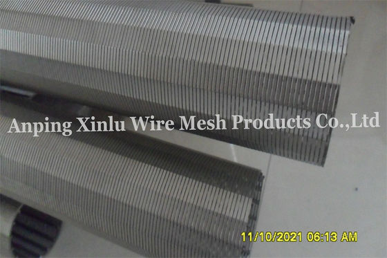 Ononderbroken het Schermbuis AISI 316 OD 86mm Gap 0.1mm van de Groeffilter Johnson Wire Screen