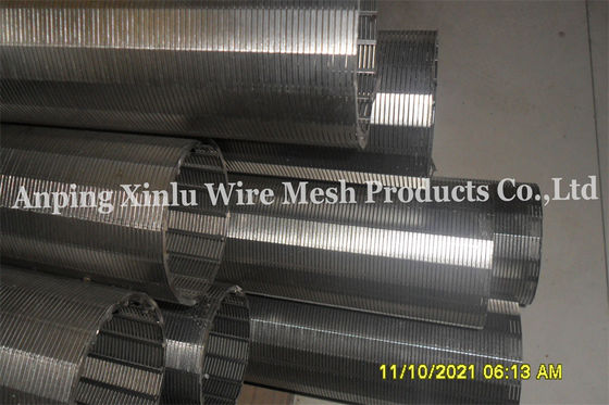 Ononderbroken het Schermbuis AISI 316 OD 86mm Gap 0.1mm van de Groeffilter Johnson Wire Screen