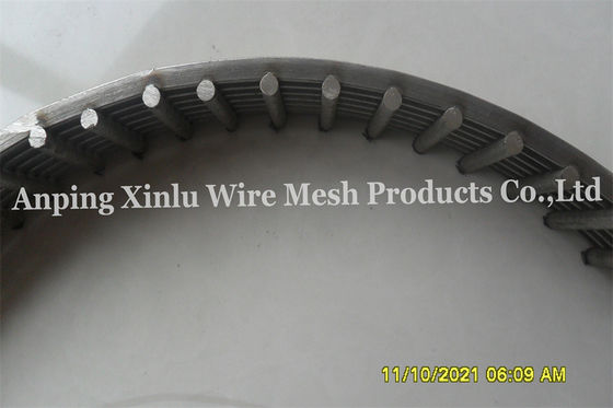 Rod Based Wire Wrapped Pipes AISI 316 Johnson Well Screen 76mm identiteitskaart