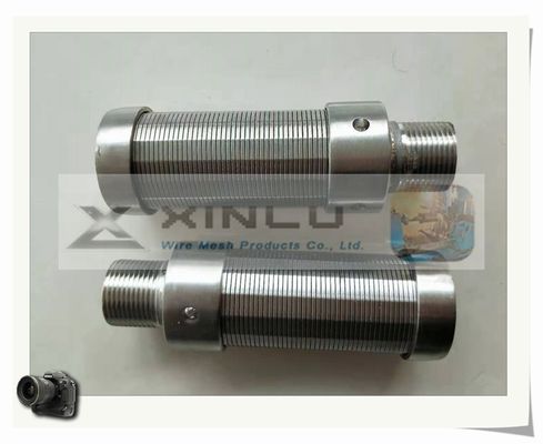 De oppoetsende van de de Pijpss316l 55mm Lengte van de Waterfilter Pijp van de de Wigdraad